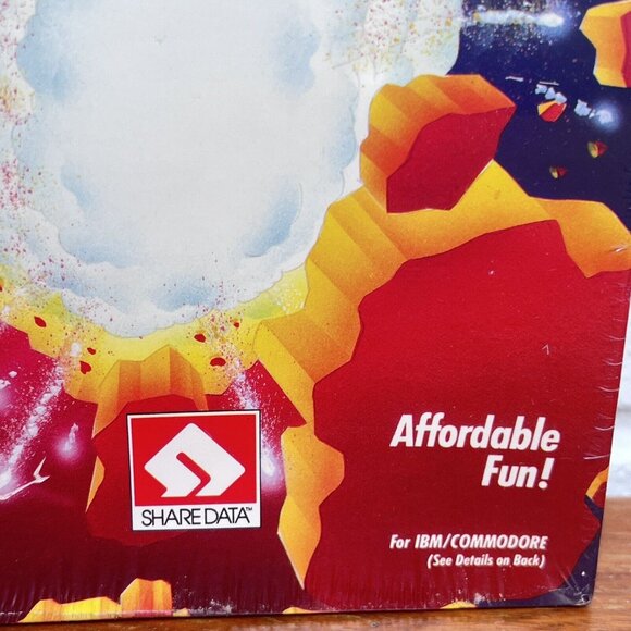 STARQUAKE Arcade Game 1987 NEW SEALED Commodore 64/128 Share Data - Picture 4 of 10